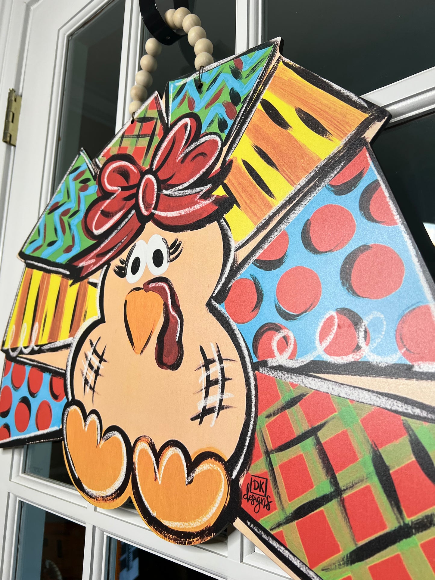 DK Designs Twila the Turkey Large Hanger