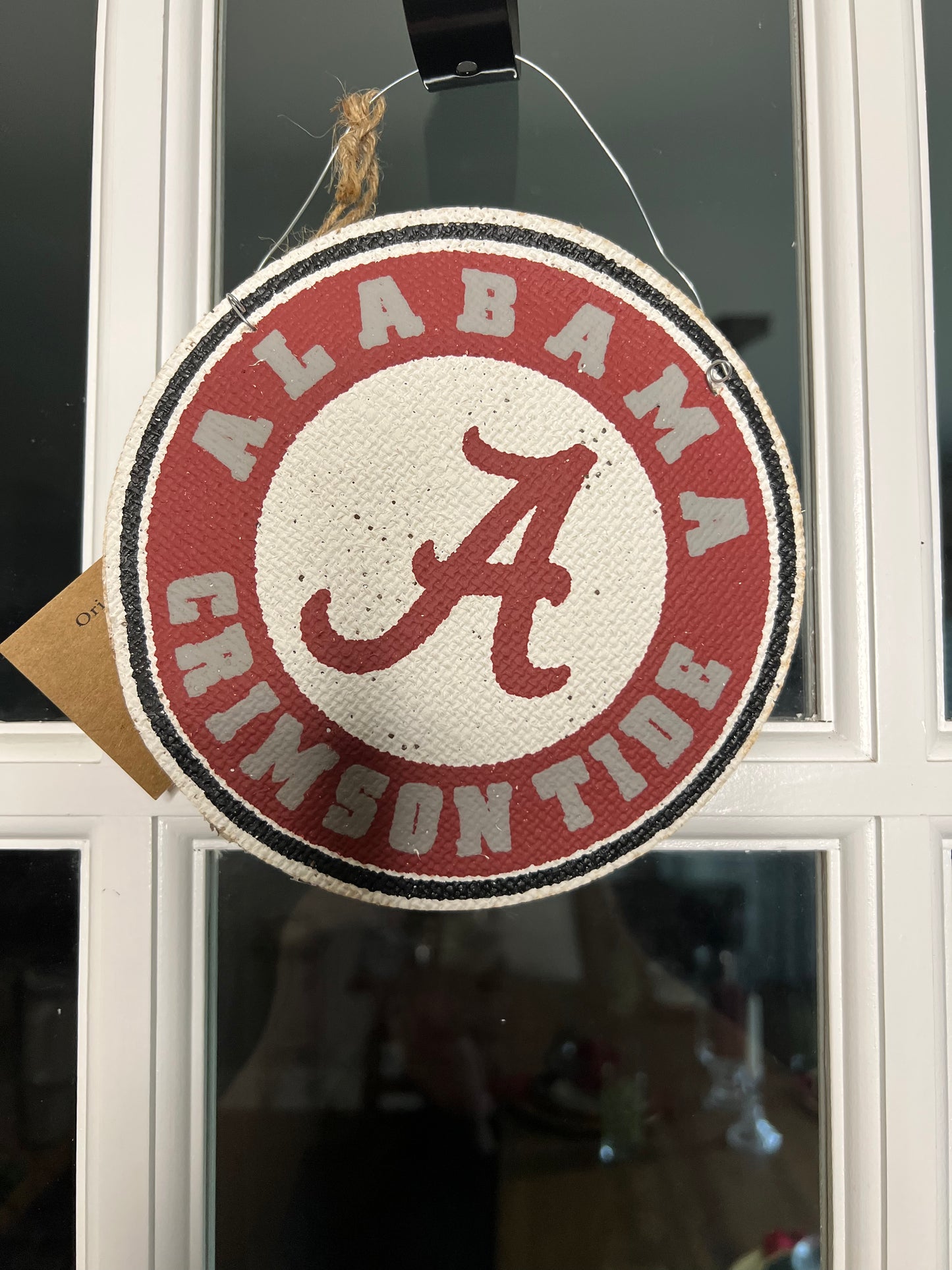 Mini Alabama Roll Tide Burlee Sign
