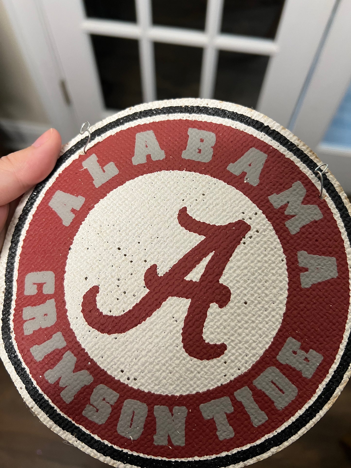 Mini Alabama Roll Tide Burlee Sign