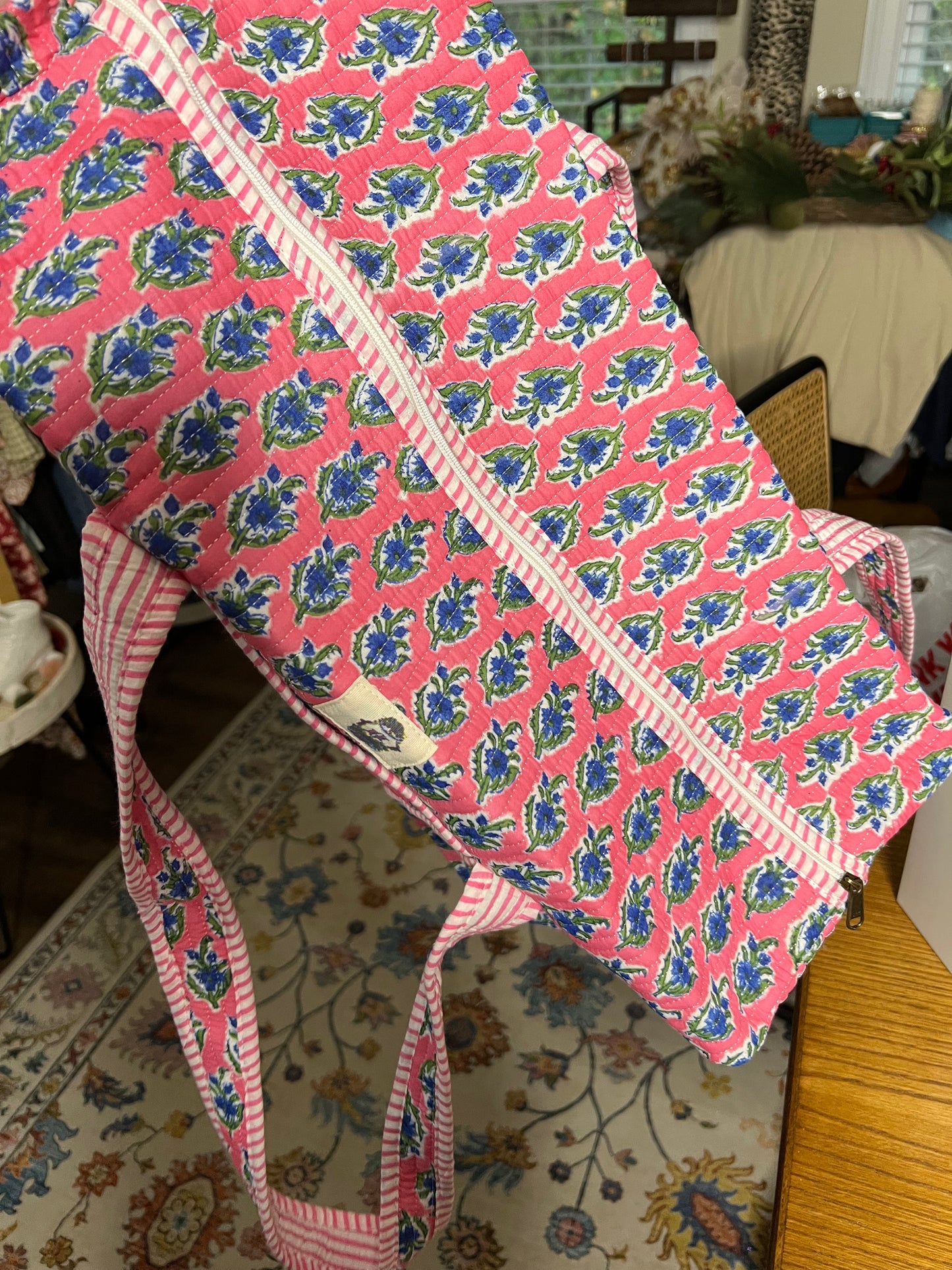 Quilted Duffle Bag