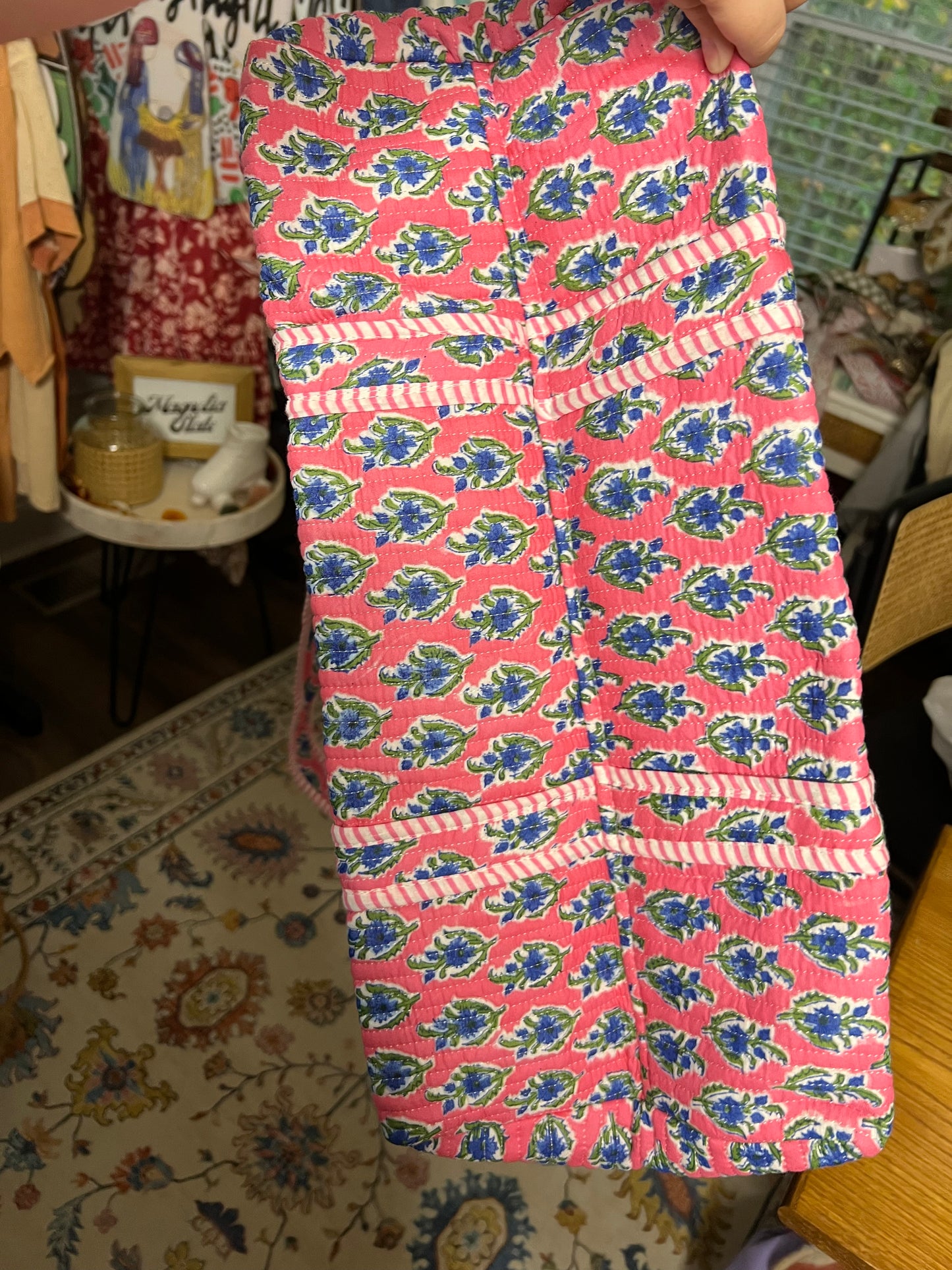 Quilted Duffle Bag