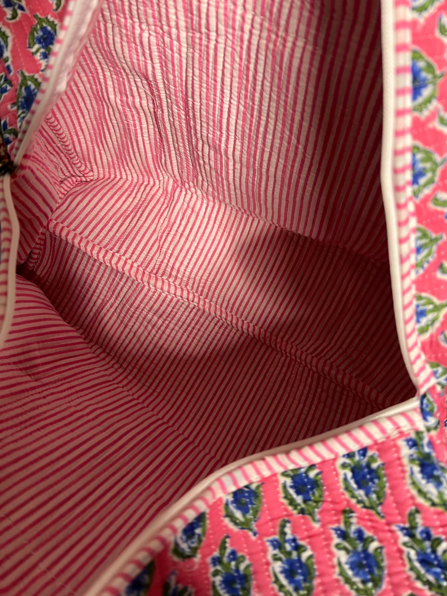 Quilted Duffle Bag