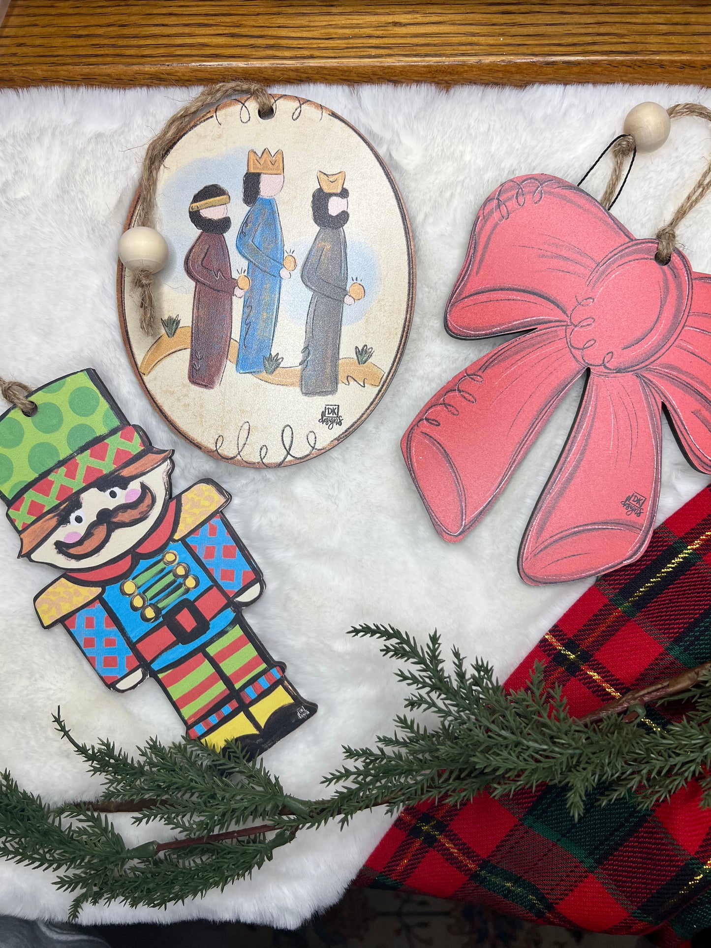 DK Designs Ornaments