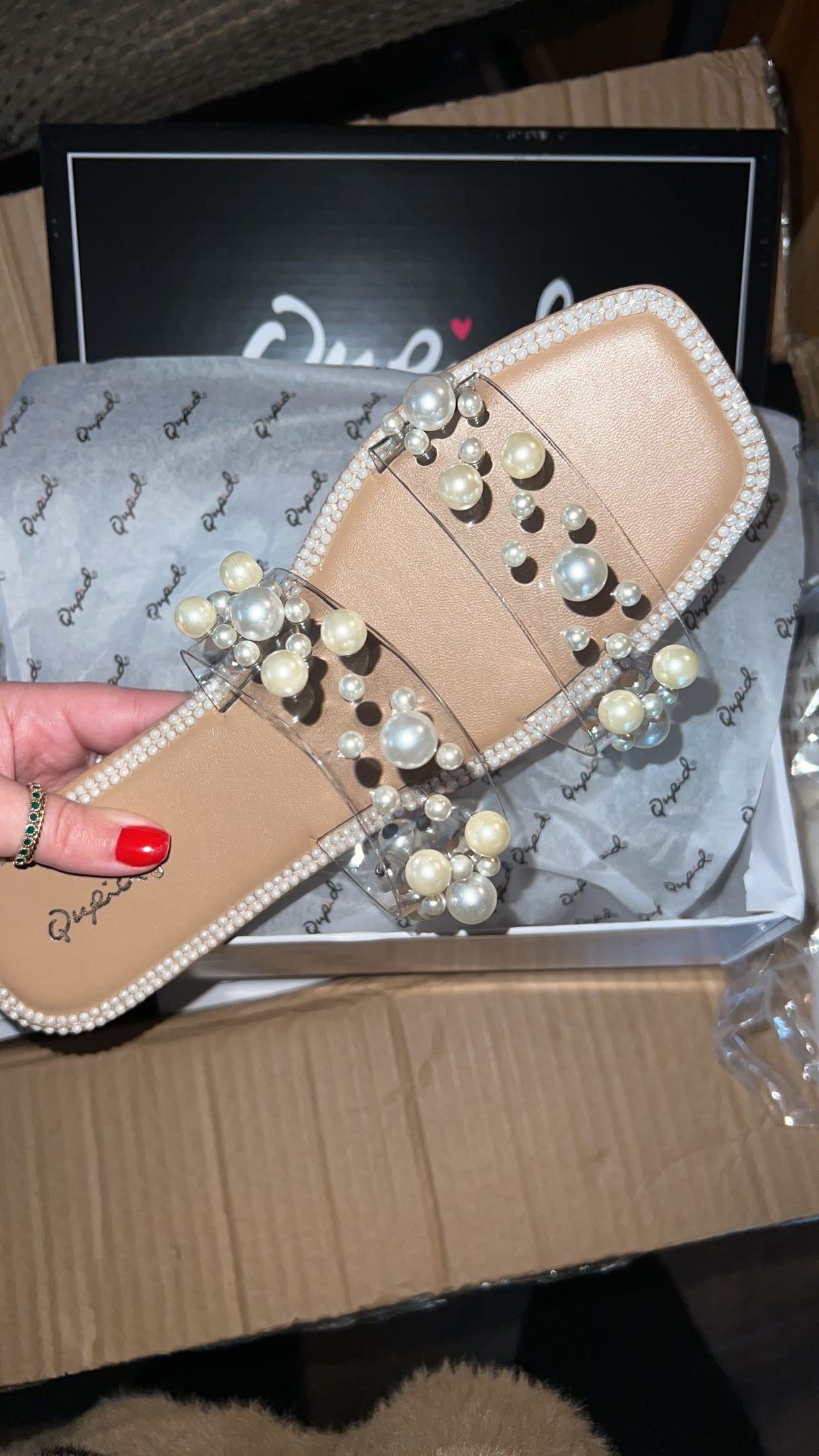 Poppin Pearls Sandal